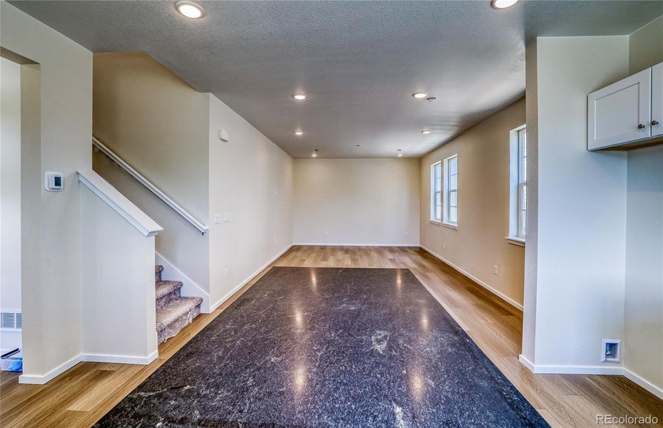 Spacious, unfurnished interior of a new home in The Aurora Highlands Summit Collection, Aurora (Image 16). Spacious, unfurnished interior of a new home in The Aurora Highlands Summit Collection, Aurora (Image 16).