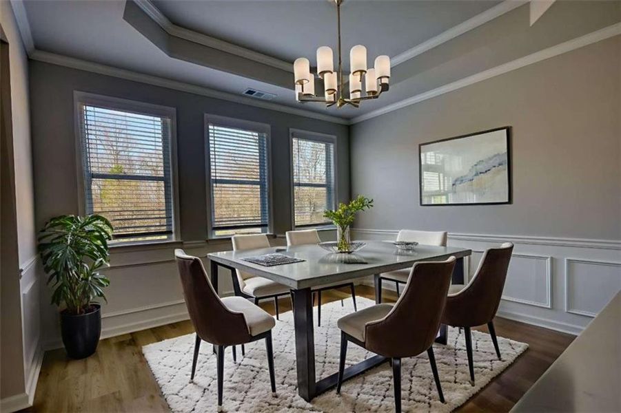 Furnished interior view inside a new home in , Social Circle (Image 17).