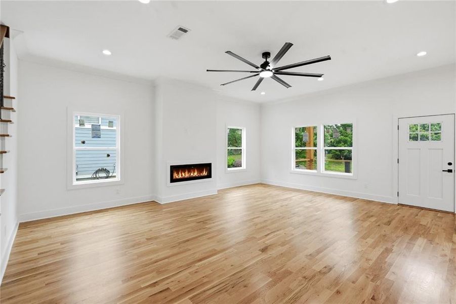 Spacious, unfurnished interior of a new home in , Avondale Estates (Image 15). Spacious, unfurnished interior of a new home in , Avondale Estates (Image 15).