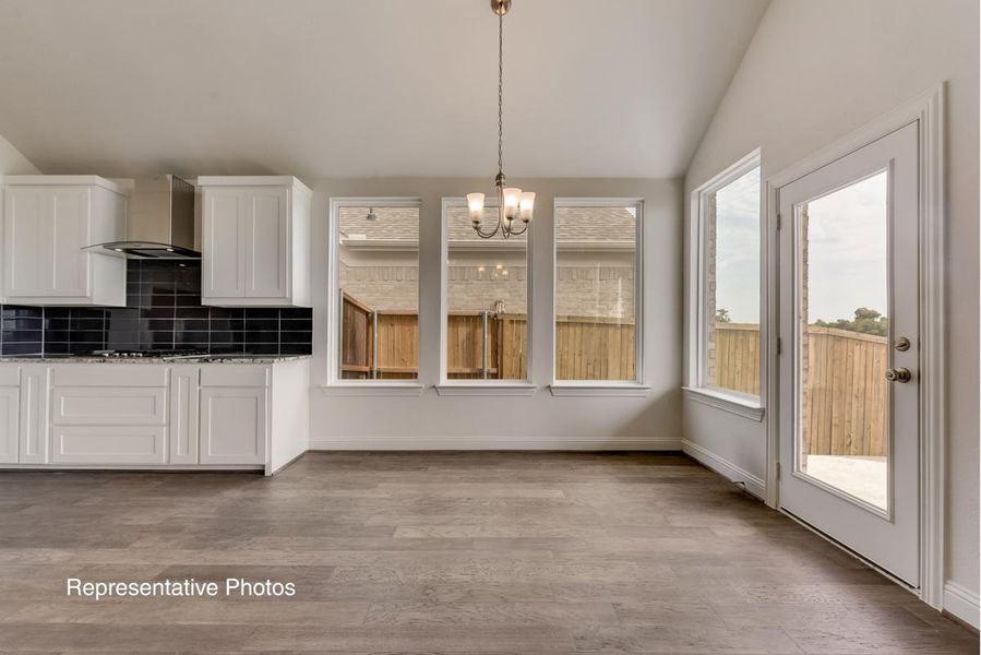 Representative unfurnished interior of a home built from the Royal Drew by Grand Homes in Edgewater, Fate (Image 13).