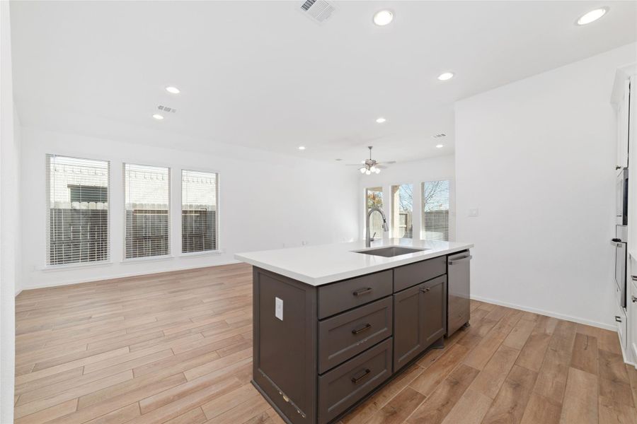 Furnished interior view inside a new home in , Fulshear (Image 10).