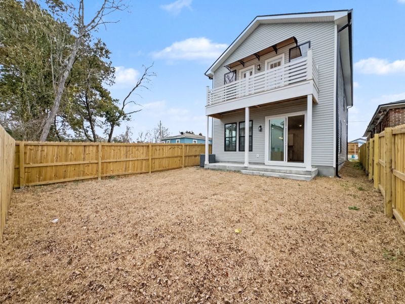 Exterior details and patio area of a home in , North Charleston (Image 30).