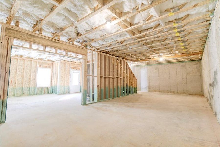 In-progress construction of a new home in , Canton, GA (Image 29).