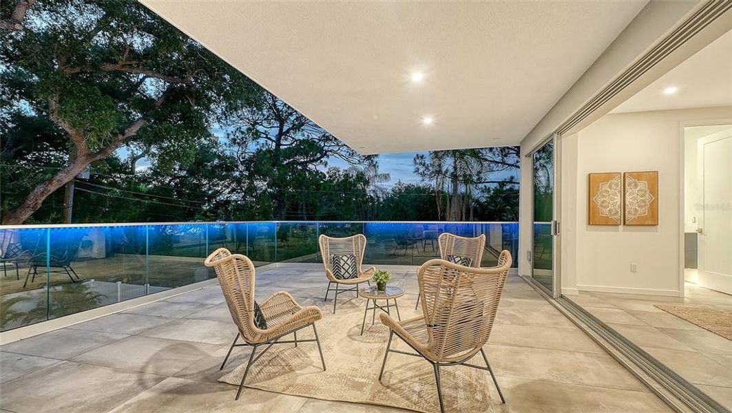 Exterior details and patio area of a home in , Sarasota (Image 32).