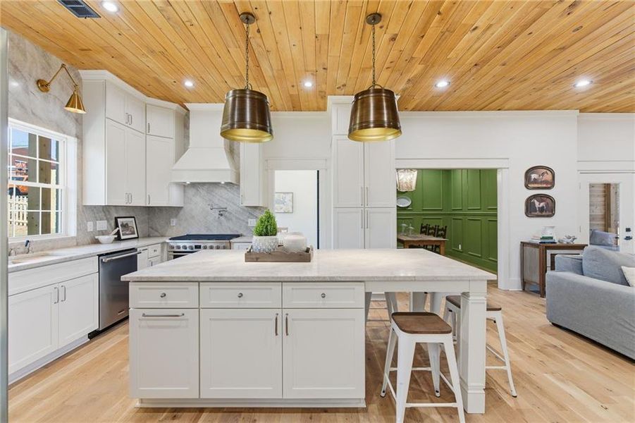 Furnished interior view inside a new home in , Marietta (Image 17).