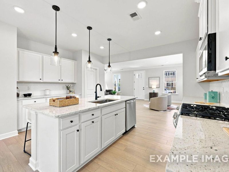 Furnished interior view inside a new home in Forestville Yard, Knightdale (Image 14).