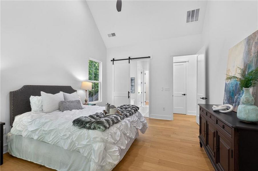 Furnished interior view inside a new home in , Cumming (Image 12).
