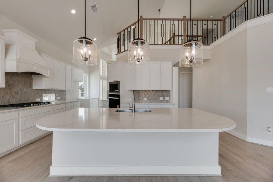 Furnished interior view inside a new home in Providence Cove, McKinney (Image 5).