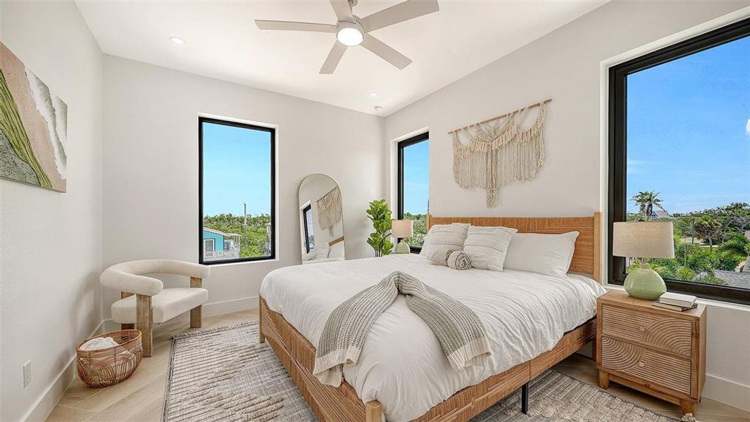 Furnished interior view inside a new home in , Holmes Beach (Image 14). Furnished interior view inside a new home in , Holmes Beach (Image 14).