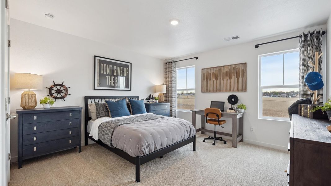 Furnished interior view inside a new home in Lakeside Canyon, Mead (Image 13).