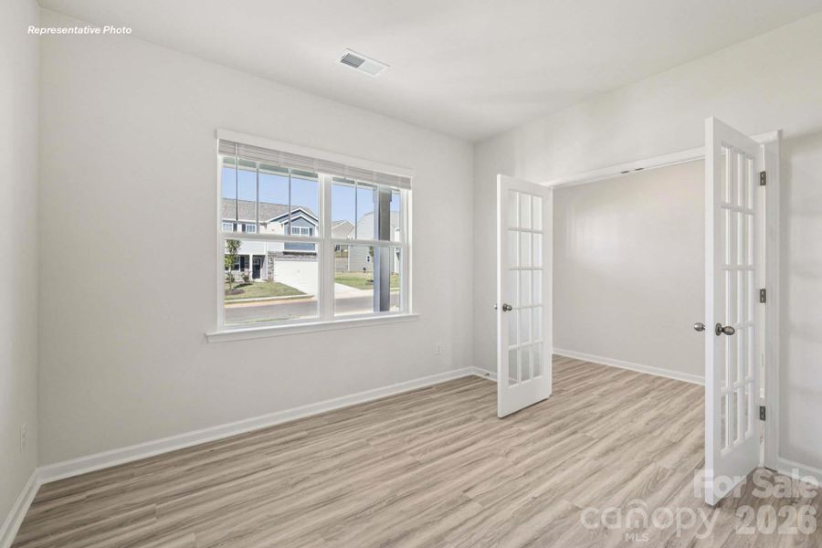 Spacious, unfurnished interior of a new home in Secrest Commons, Monroe (Image 17).