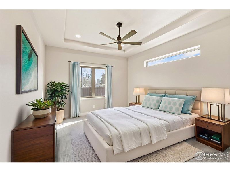 Furnished interior view inside a new home in , Loveland (Image 5).