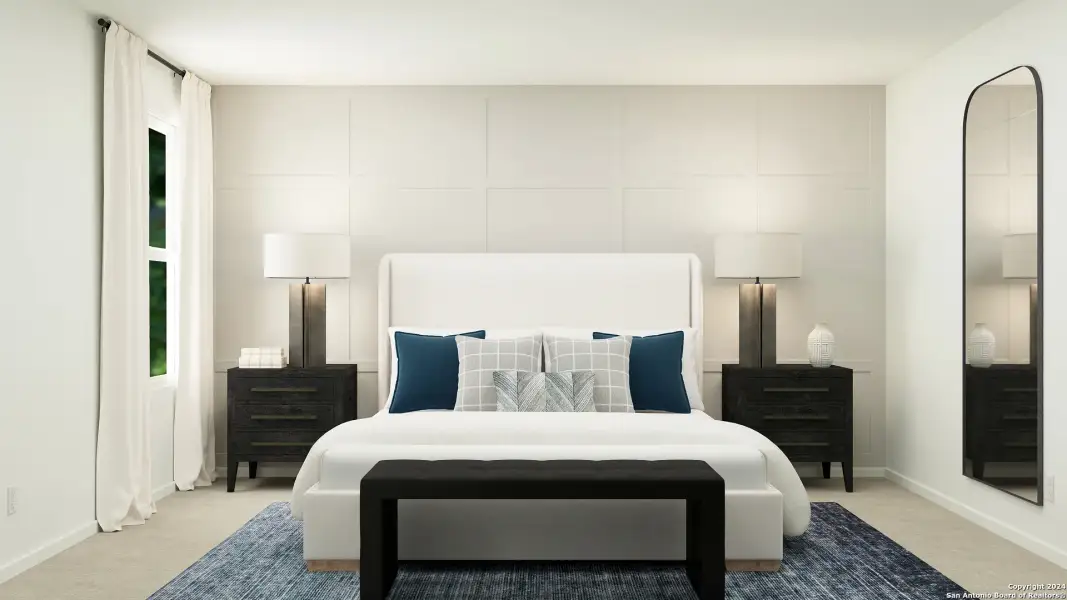 Furnished interior view inside a new home in Stone Garden, Elmendorf (Image 12).