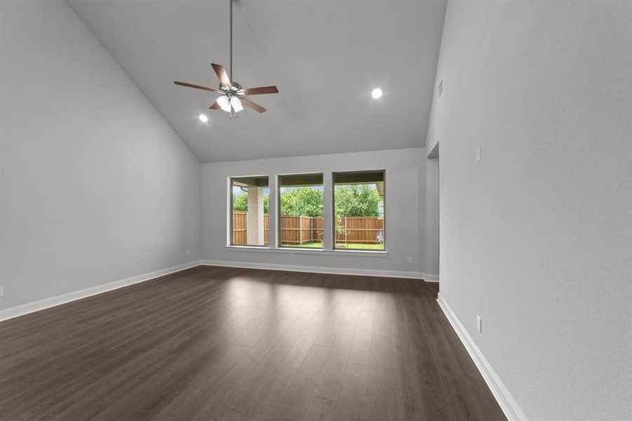 Spacious, unfurnished interior of a new home in Karis - Village Series, Crowley (Image 24). Spacious, unfurnished interior of a new home in Karis - Village Series, Crowley (Image 24).