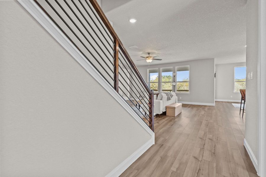 Representative unfurnished interior of a home built from the The Jennings G by Davidson Homes LLC in The Reserve at Potranco Oaks, Castroville (Image 21).