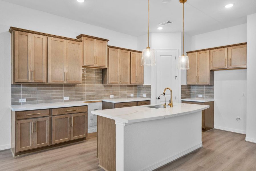 Furnished interior view inside a new home in Brookewater, Rosenberg (Image 5).