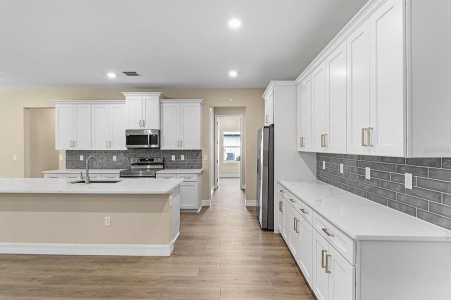 Furnished interior view inside a new home in , Ocala (Image 4).