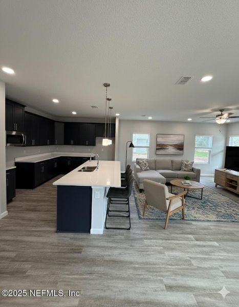 Furnished interior view inside a new home in , Jacksonville (Image 11).