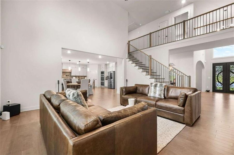 Furnished interior view inside a new home in , Conyers (Image 7).