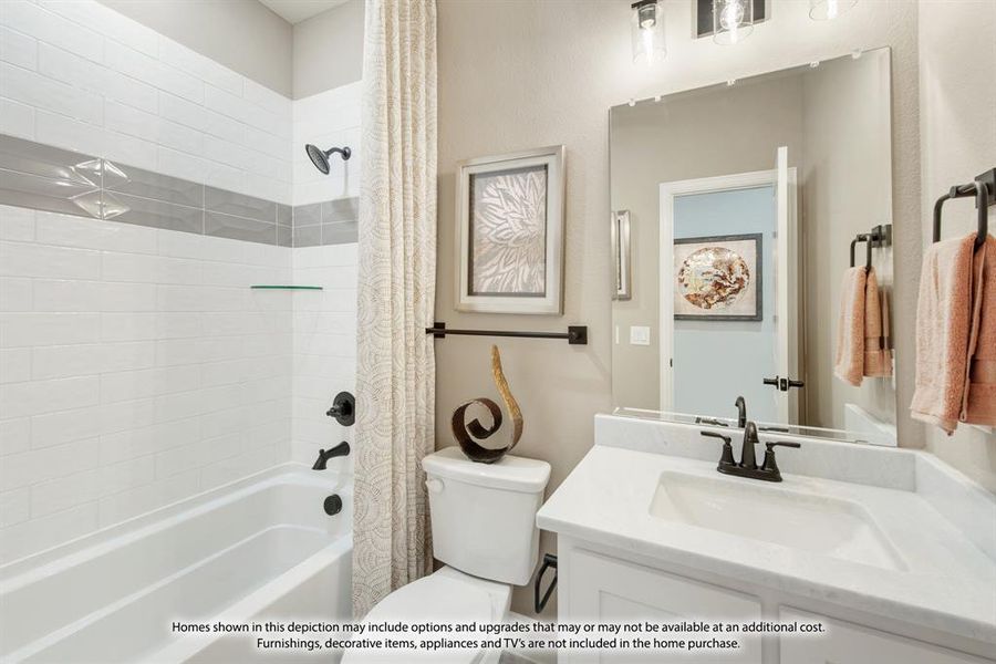 Furnished interior view inside a new home in East Oak Creek, Commerce (Image 19).