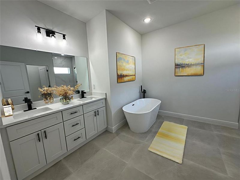 Furnished interior view inside a new home in , Citrus Springs (Image 16).