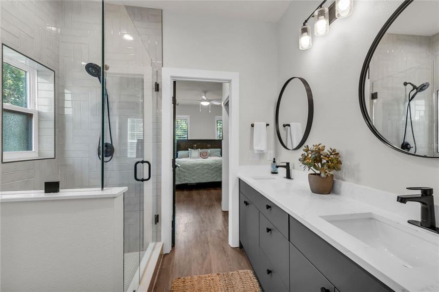 Furnished interior view inside a new home in , Orlando (Image 14). Furnished interior view inside a new home in , Orlando (Image 14).