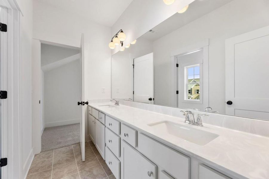 Furnished interior view inside a new home in Hillshire, Cumming (Image 4).