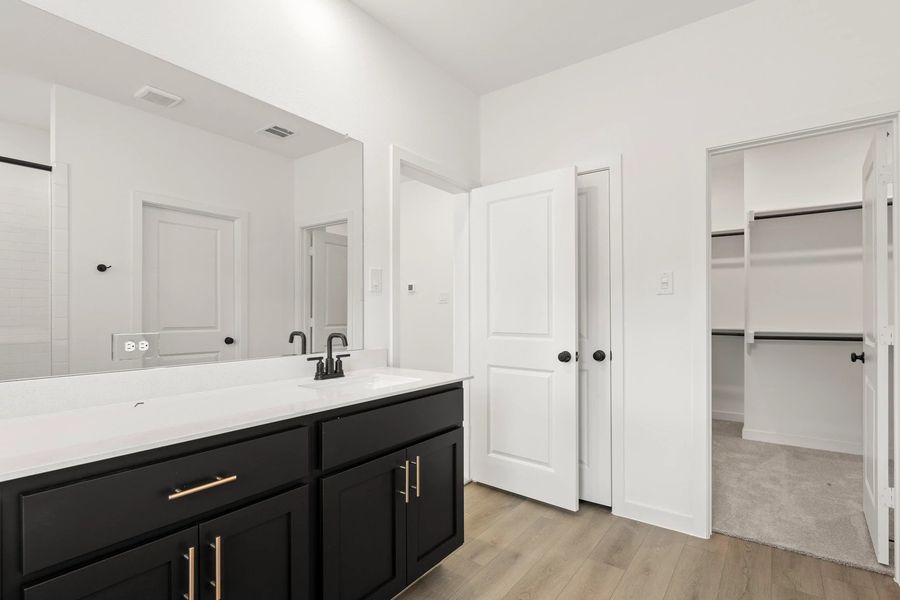Primary Bathroom featuring the Noir Collection Primary Bathroom featuring the Noir Collection