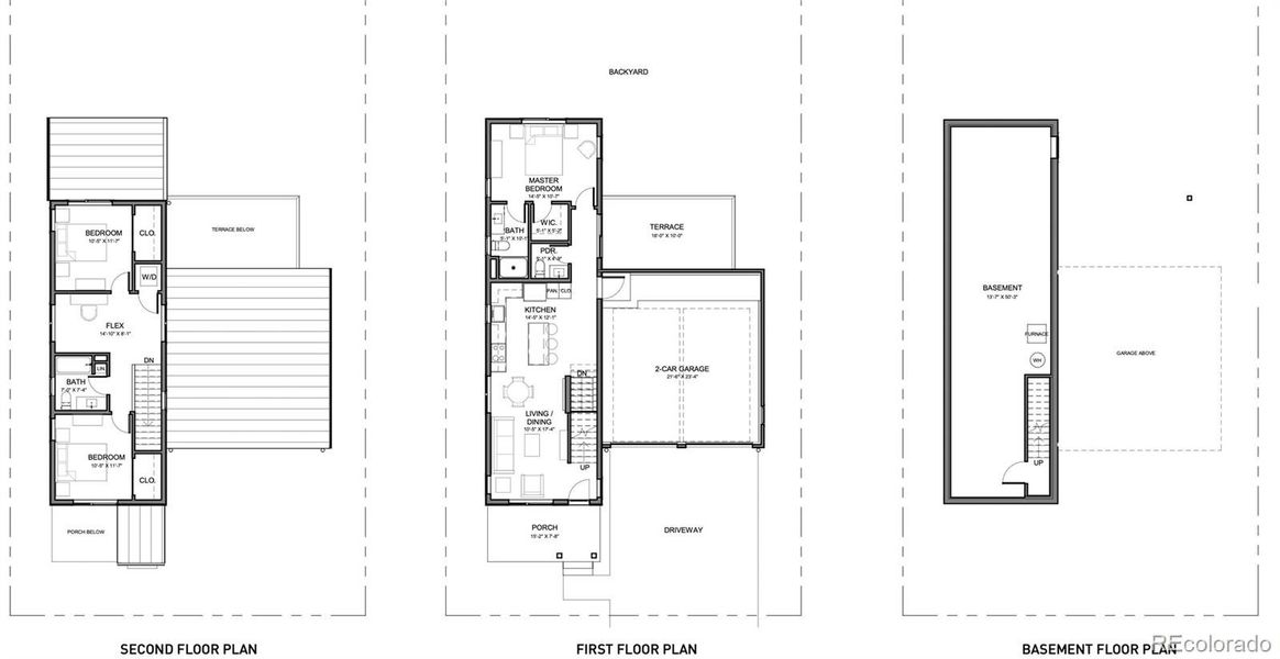 2D floor plan layout of this home in , Gypsum, CO (Image 3).