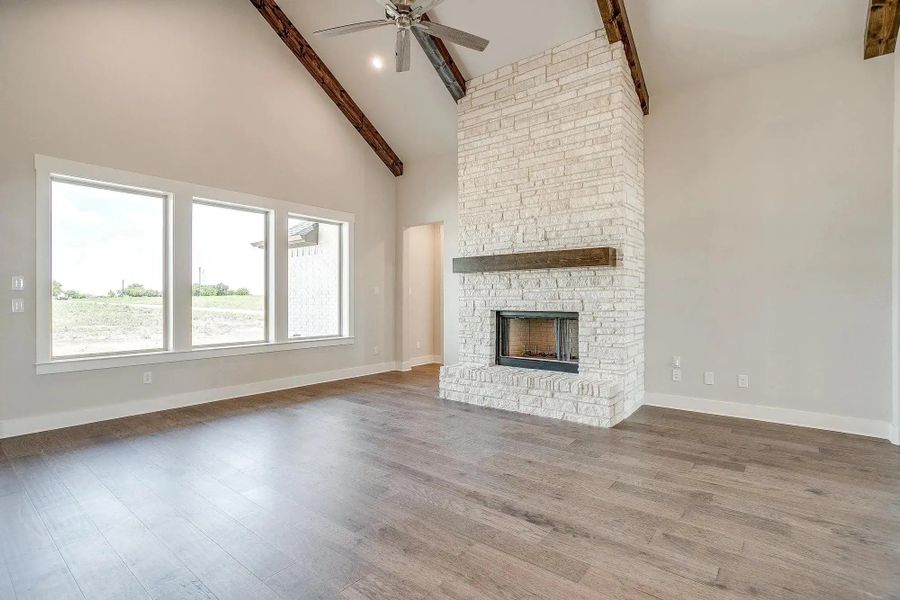 Representative unfurnished interior of a home built from the The Kellyn by Elmwood Custom Homes in Byrum Ranch, Maypearl (Image 20). Representative unfurnished interior of a home built from the The Kellyn by Elmwood Custom Homes in Byrum Ranch, Maypearl (Image 20).