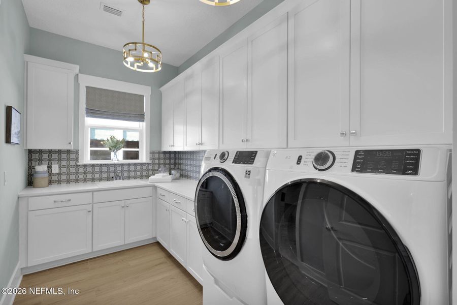 Furnished interior view inside a new home in , Ponte Vedra (Image 55).
