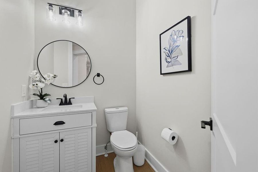 Furnished interior view inside a new home in , Marietta (Image 18).