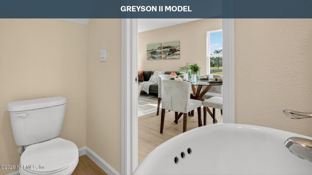 Furnished interior view inside a new home in Trout River, Jacksonville (Image 16).