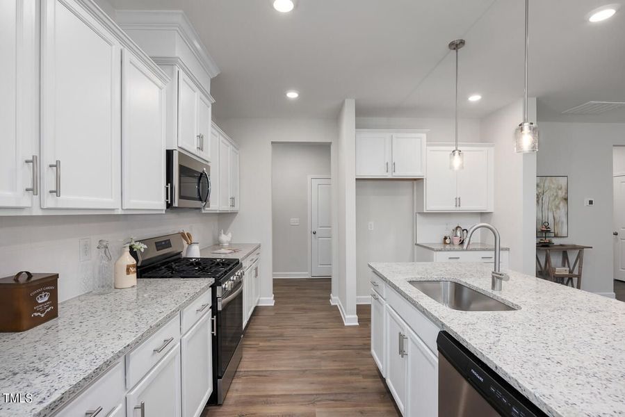 Furnished interior view inside a new home in Gregory Village, Lillington (Image 76).