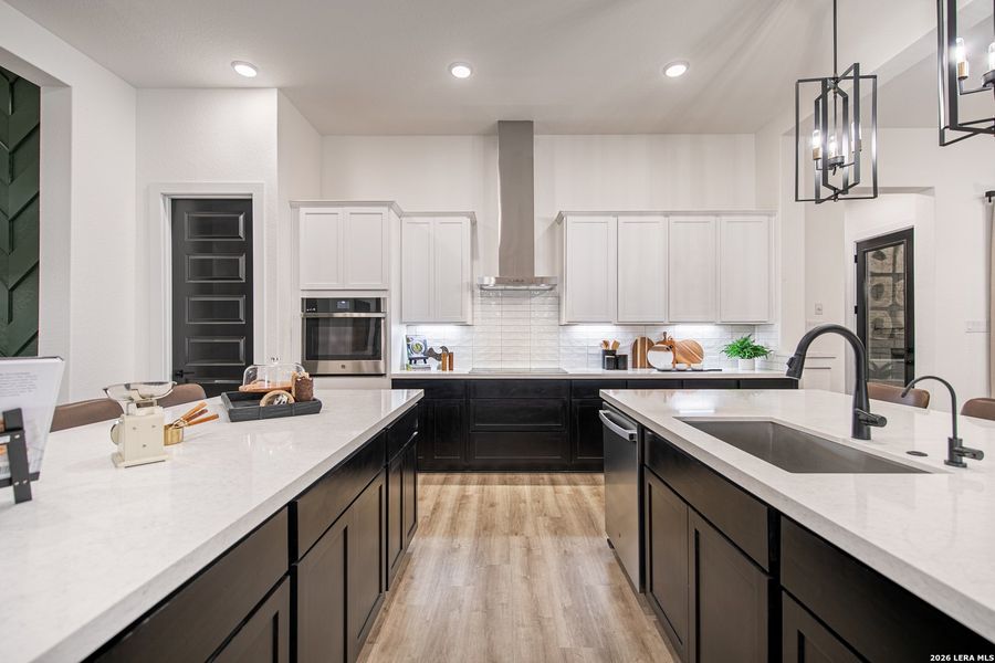 Furnished interior view inside a new home in Mesa Western, Cibolo (Image 29).