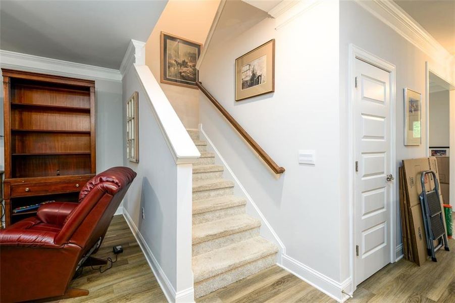 Furnished interior view inside a new home in Holiday Pines, Buford (Image 10).