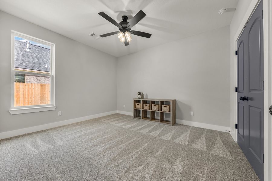 Representative unfurnished interior of a home built from the The Savannah by Reece Homes in Stella Ranch, Bryan (Image 63). Representative unfurnished interior of a home built from the The Savannah by Reece Homes in Stella Ranch, Bryan (Image 63).