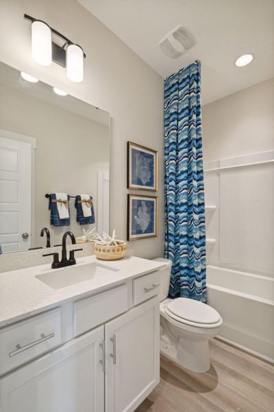 Furnished interior view inside a new home in Nexton, Summerville (Image 18).