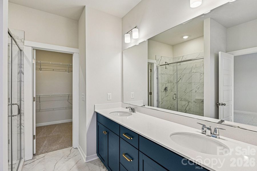 Furnished interior view inside a new home in Vanguard at Vermillion, Huntersville (Image 10).