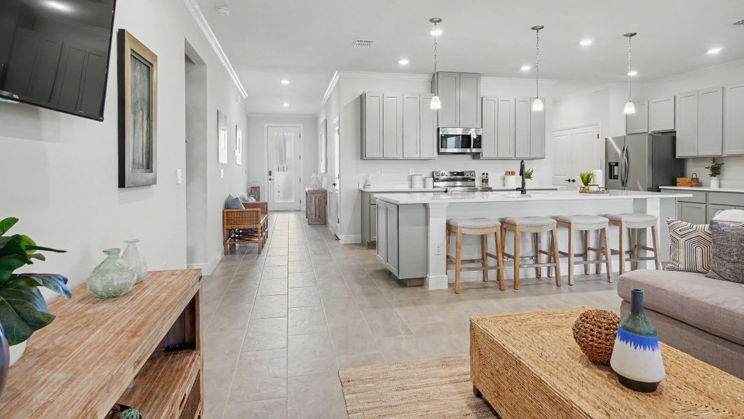 Representative furnished interior of a home built from the Drexel by Maronda Homes in Labelle, Labelle (Image 8).