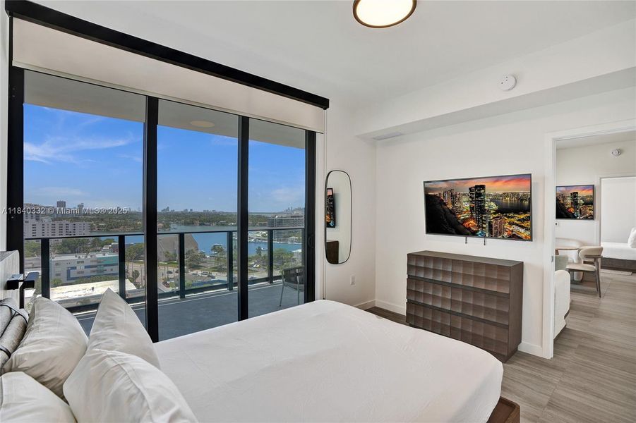 Furnished interior view inside a new home in , Miami Beach (Image 5).