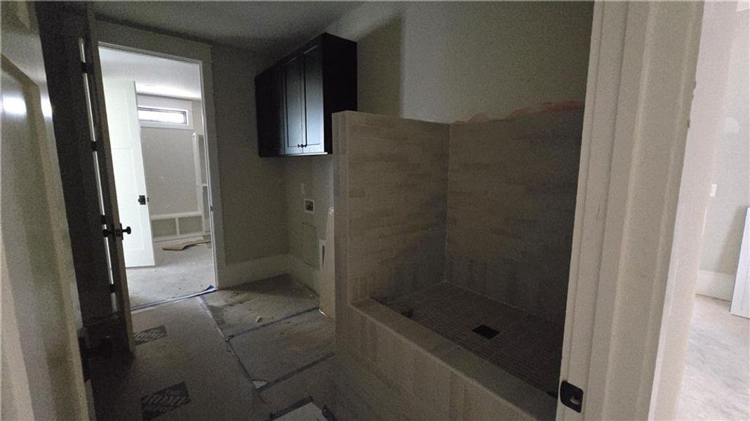 In-progress construction of a new home in , Acworth, GA (Image 6).