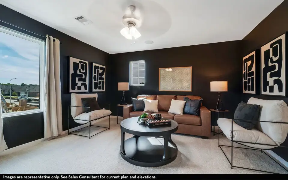 Furnished interior view inside a new home in Colony at Pinehurst, Pinehurst (Image 35). Furnished interior view inside a new home in Colony at Pinehurst, Pinehurst (Image 35).