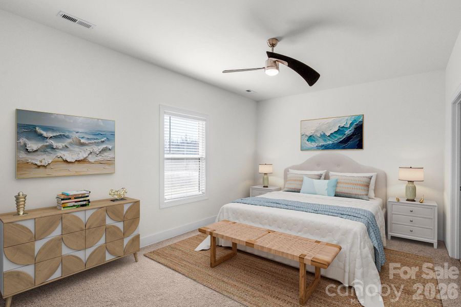 Furnished interior view inside a new home in , Monroe (Image 9).