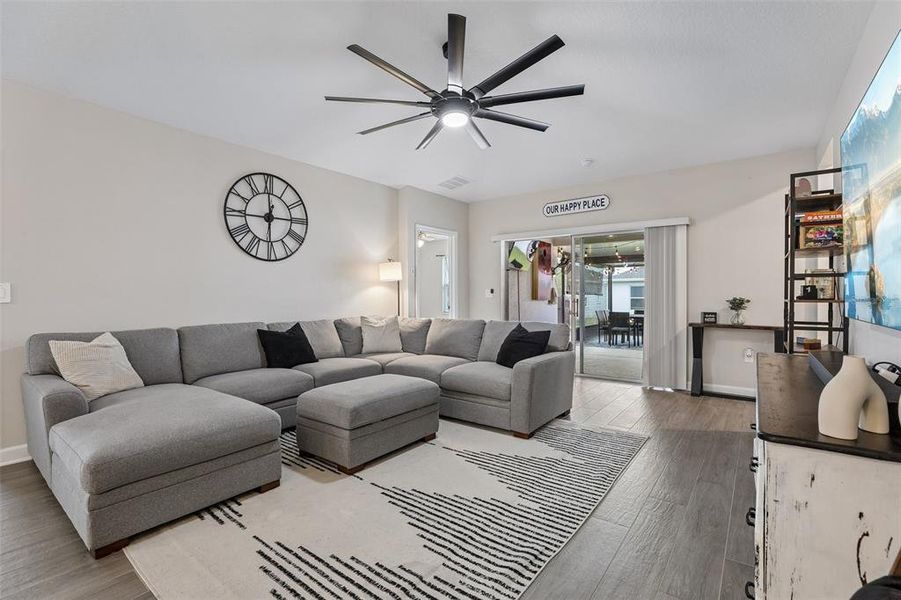 Furnished interior view inside a new home in Bridgewalk, St. Cloud (Image 12).