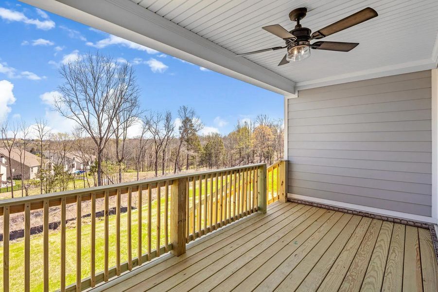 Representative exterior details of a home built from the Dahlia by Drees Custom Homes in Bear Creek Overlook, Columbia (Image 3).
