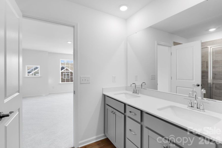 Furnished interior view inside a new home in Cannon Village, York (Image 7).