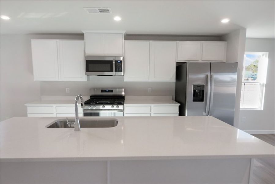 Furnished interior view inside a new home in Wren Woods 2-Story, Gray Court (Image 8).