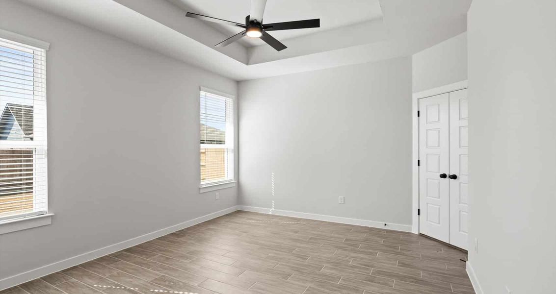 Spacious, unfurnished interior of a new home in Trace, San Marcos (Image 24). Spacious, unfurnished interior of a new home in Trace, San Marcos (Image 24).