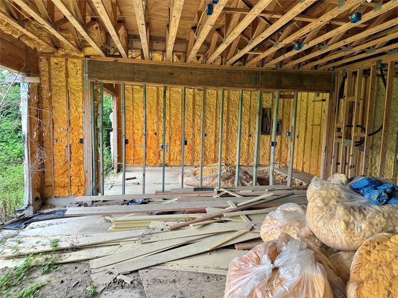 In-progress construction of a new home in , La Marque, TX (Image 31).